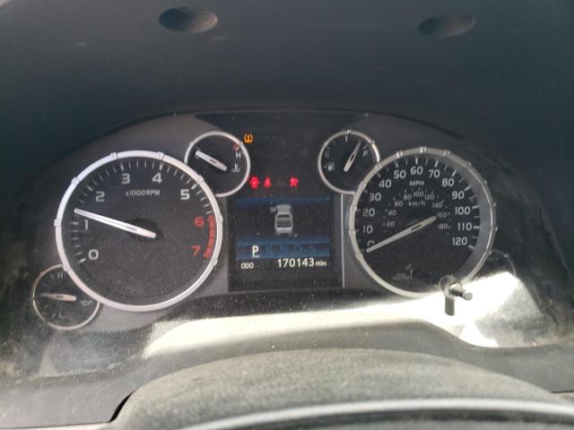 5TFUW5F18EX344834 - 2014 TOYOTA TUNDRA DOUBLE CAB SR/SR5 BLACK photo 9