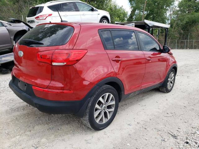 KNDPB3AC2E7618471 - 2014 KIA SPORTAGE BASE RED photo 3