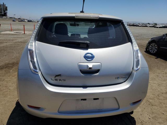 JN1AZ0CPXBT001695 - 2011 NISSAN LEAF SV SILVER photo 6