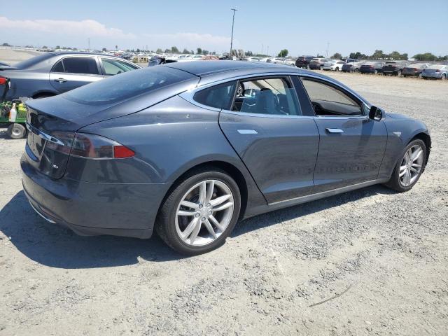 5YJSA1H12EFP49805 - 2014 TESLA MODEL S 蓝色 照片 3