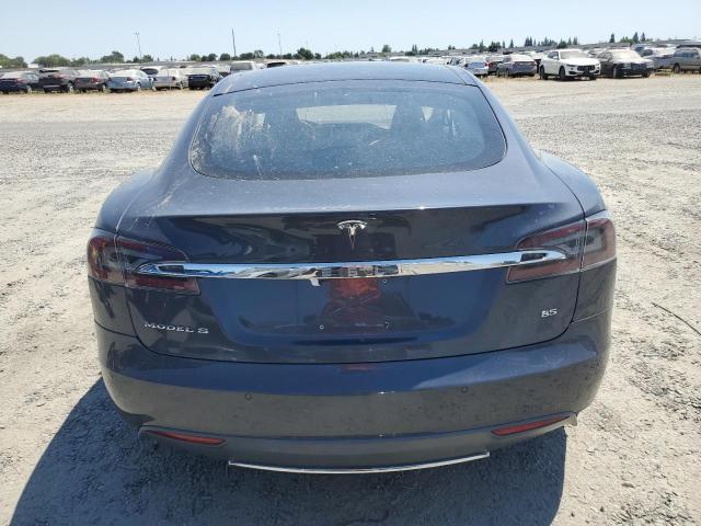 5YJSA1H12EFP49805 - 2014 TESLA MODEL S 蓝色 照片 6