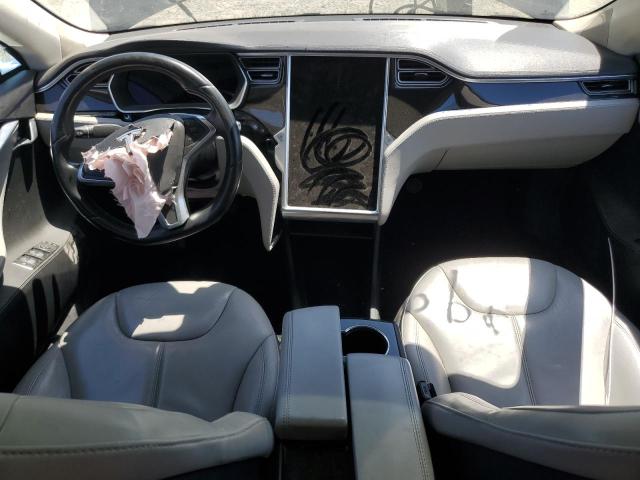 5YJSA1H12EFP49805 - 2014 TESLA MODEL S 蓝色 照片 8