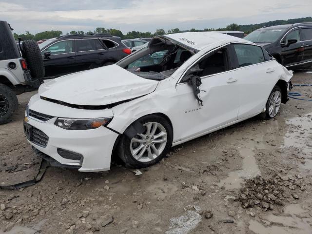 1G1ZD5ST6JF233520 - 2018 CHEVROLET MALIBU LT WHITE photo 1