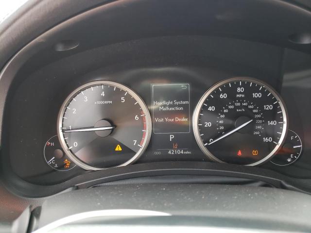 JTJYARBZXK2136611 - 2019 LEXUS NX 300 BASE ნაცრისფერი ფოტო 9