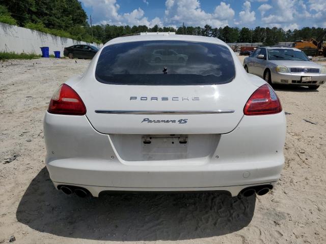 WP0AB2A74AL064807 - 2010 PORSCHE PANAMERA S WHITE photo 6