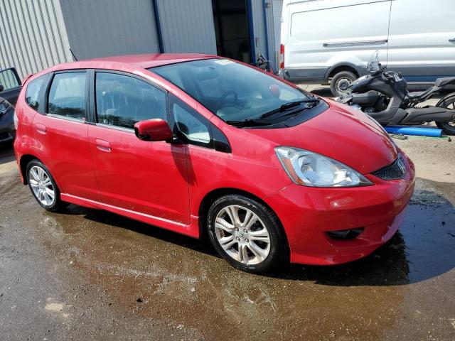 JHMGE88649S009761 - 2009 HONDA FIT SPORT RED photo 4