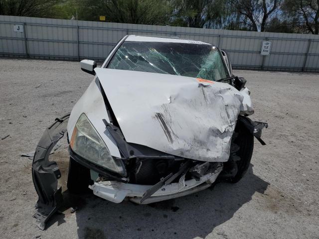 1HGCM56717A176404 - 2007 HONDA ACCORD EX WHITE photo 5