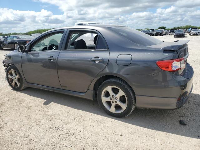 5YFBU4EE7DP110659 - 2013 TOYOTA COROLLA BASE GRAY photo 2