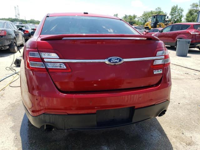 1FAHP2KTXFG179204 - 2015 FORD TAURUS SHO BURGUNDY photo 6