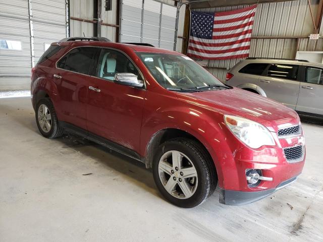 2GNALDEK7F6228730 - 2015 CHEVROLET EQUINOX LTZ RED photo 4