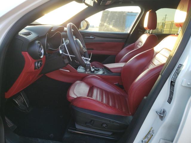 ZASFAKNN8J7B74647 - 2018 ALFA ROMEO STELVIO TI SPORT WHITE photo 7