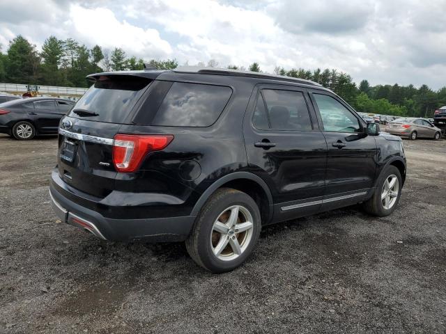 1FM5K8D80HGA30774 - 2017 FORD EXPLORER XLT BLACK photo 3