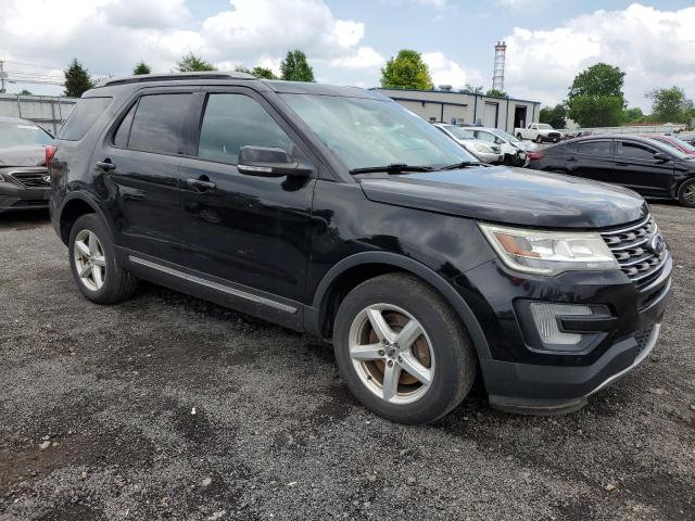 1FM5K8D80HGA30774 - 2017 FORD EXPLORER XLT BLACK photo 4