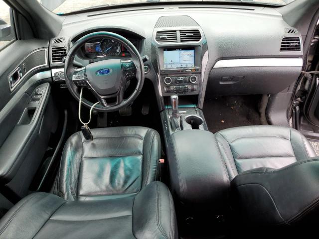 1FM5K8D80HGA30774 - 2017 FORD EXPLORER XLT BLACK photo 8
