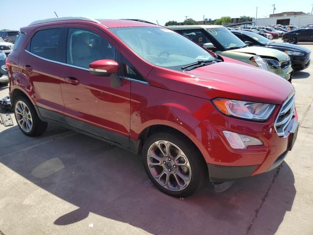 MAJ3S2KE0KC297998 - 2019 FORD ECOSPORT TITANIUM RED photo 4