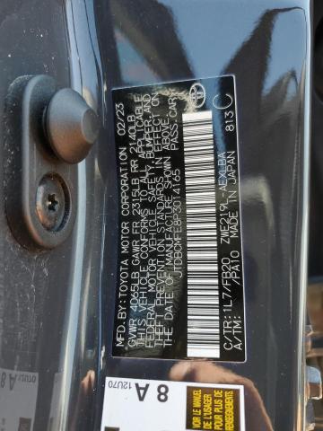 JTDBCMFE8P3014165 - 2023 TOYOTA COROLLA LE GRAY photo 12