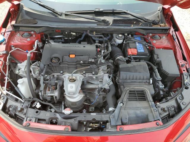 2HGFE2F21NH529185 - 2022 HONDA CIVIC LX RED photo 11