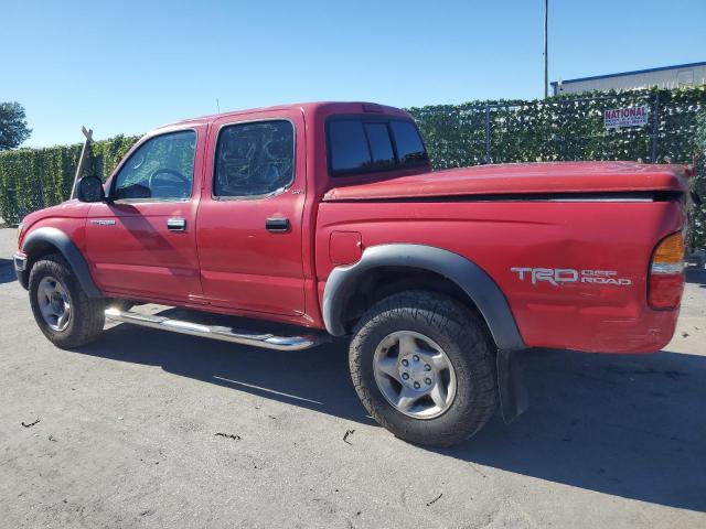 5TEGN92N83Z291915 - 2003 TOYOTA TACOMA DOUBLE CAB PRERUNNER RED photo 2
