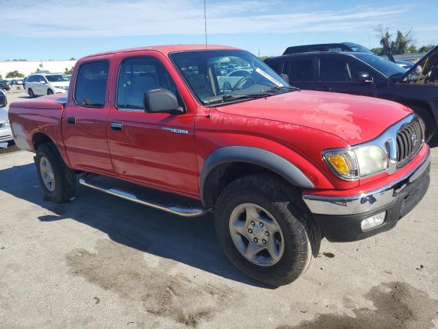 5TEGN92N83Z291915 - 2003 TOYOTA TACOMA DOUBLE CAB PRERUNNER RED photo 4