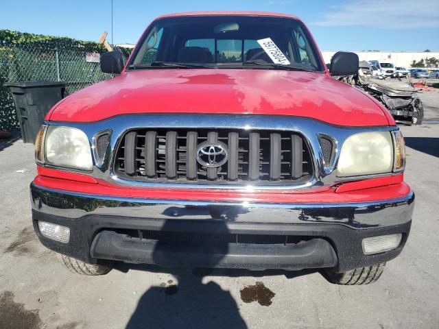 5TEGN92N83Z291915 - 2003 TOYOTA TACOMA DOUBLE CAB PRERUNNER RED photo 5