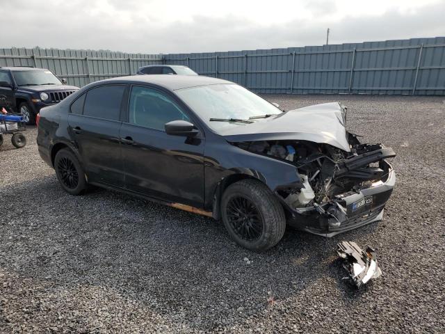 3VW2K7AJ1DM447293 - 2013 VOLKSWAGEN JETTA BASE 黑色 照片 4