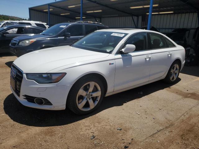 WAUBGAFC5CN031194 - 2012 AUDI A6 WHITE photo 1