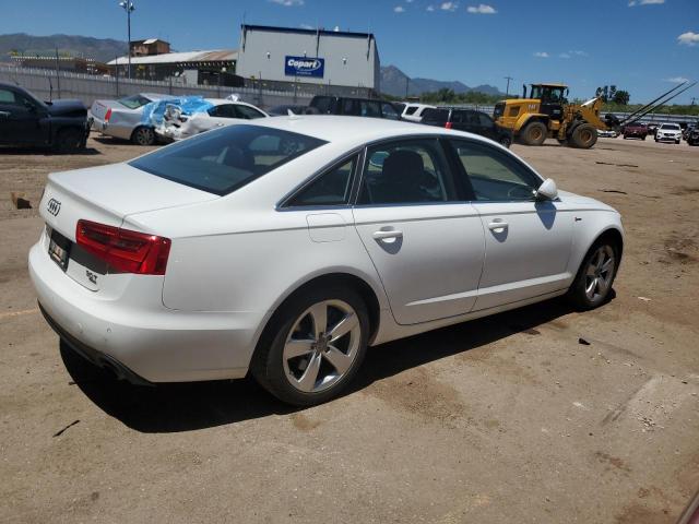 WAUBGAFC5CN031194 - 2012 AUDI A6 WHITE photo 3