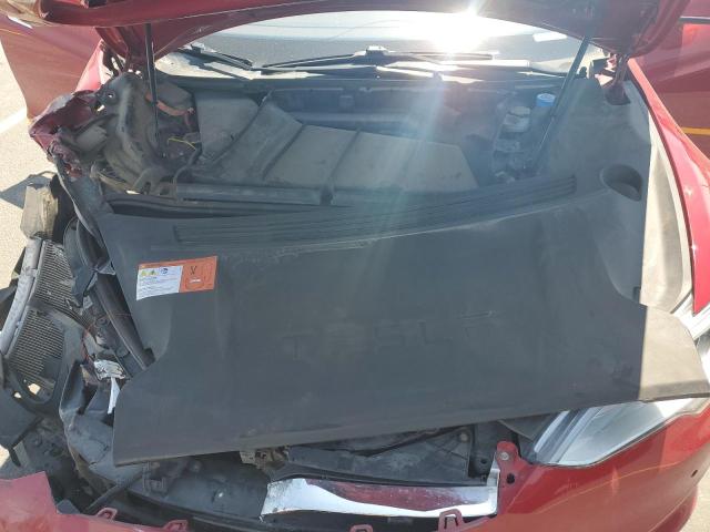 5YJSA1E26GF150180 - 2016 TESLA MODEL S RED photo 11