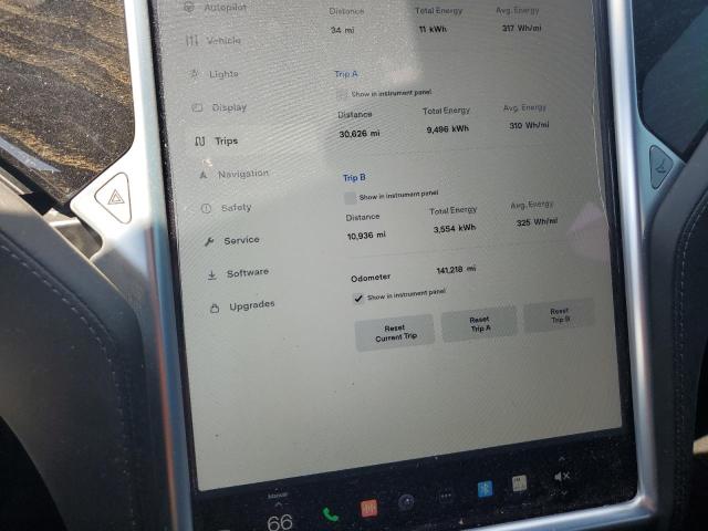 5YJSA1E26GF150180 - 2016 TESLA MODEL S RED photo 9