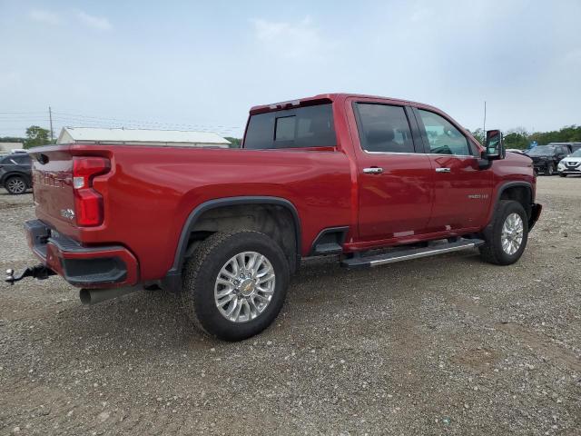 1GC4YREY4MF235114 - 2021 CHEVROLET SILVERADO K2500 HIGH COUNTRY RED photo 3