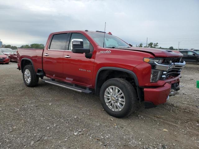 1GC4YREY4MF235114 - 2021 CHEVROLET SILVERADO K2500 HIGH COUNTRY RED photo 4