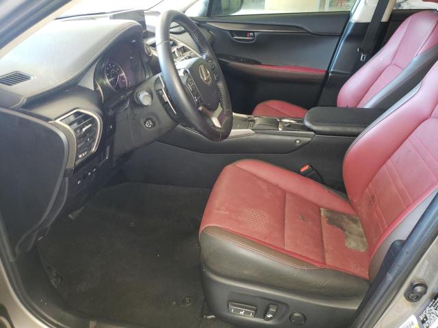 JTJYARBZ5K2134846 - 2019 LEXUS NX 300 BASE ნაცრისფერი ფოტო 7