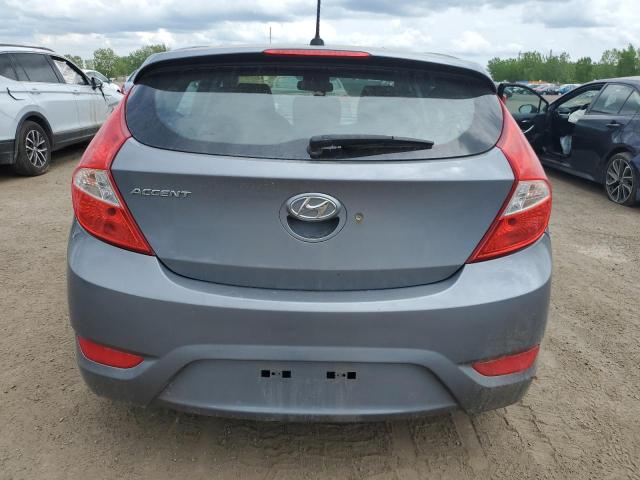 KMHCT5AE2HU371754 - 2017 HYUNDAI ACCENT SE 蓝色 照片 6