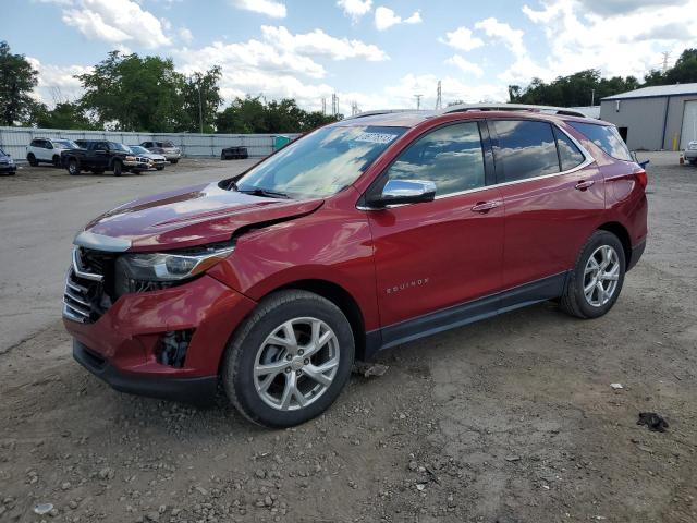 3GNAXVEV1JS622190 - 2018 CHEVROLET EQUINOX PREMIER MAROON photo 1