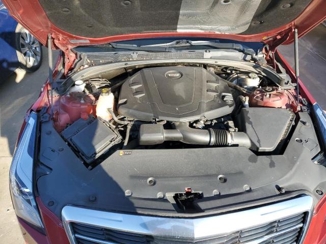 1G6AG1RS7K0126744 - 2019 CADILLAC ATS PREMIUM LUXURY RED photo 11