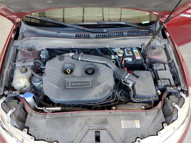 3LN6L2G92DR819904 - 2013 LINCOLN MKZ RED photo 11