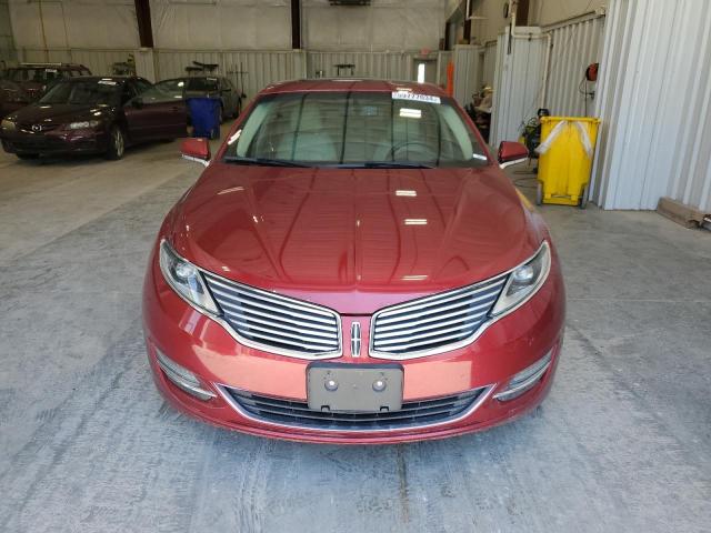 3LN6L2G92DR819904 - 2013 LINCOLN MKZ RED photo 5