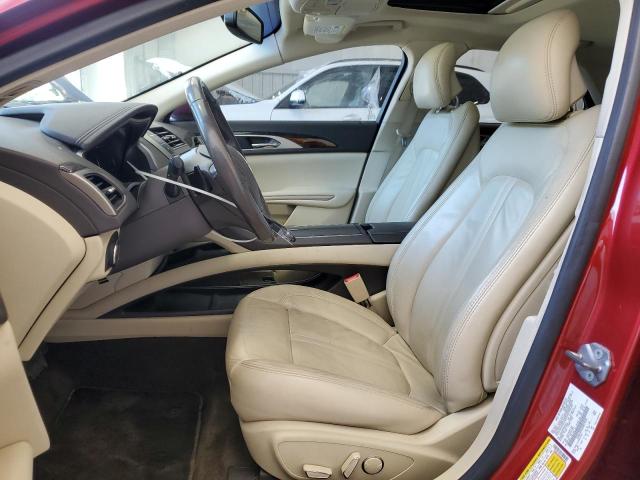 3LN6L2G92DR819904 - 2013 LINCOLN MKZ RED photo 7