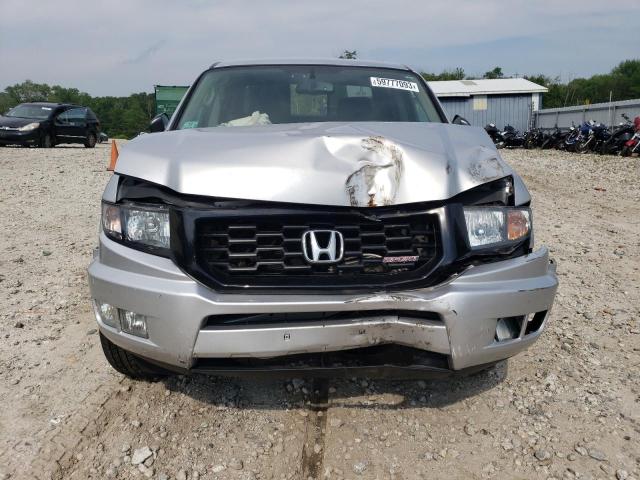 5FPYK1F76EB002732 - 2014 HONDA RIDGELINE SPORT SILVER photo 5