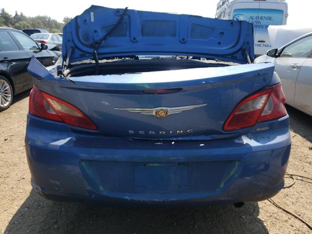 1C3LC66K87N659493 - 2007 CHRYSLER SEBRING LIMITED BLUE photo 6