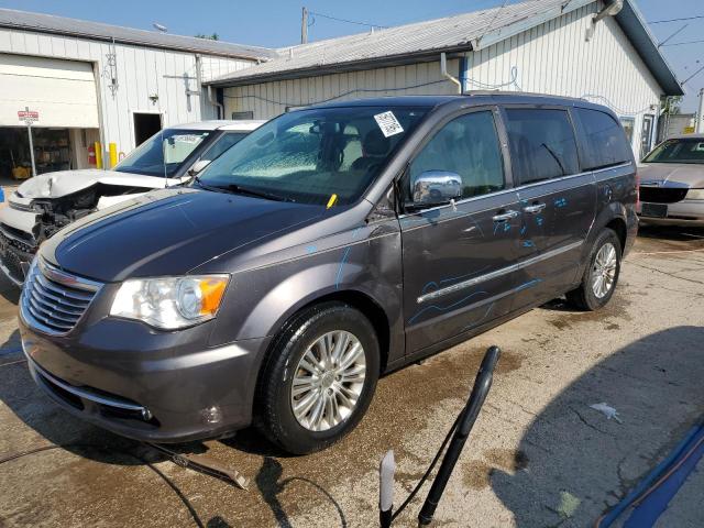 2C4RC1CG2FR521202 - 2015 CHRYSLER TOWN & COU TOURING L GRAY photo 1