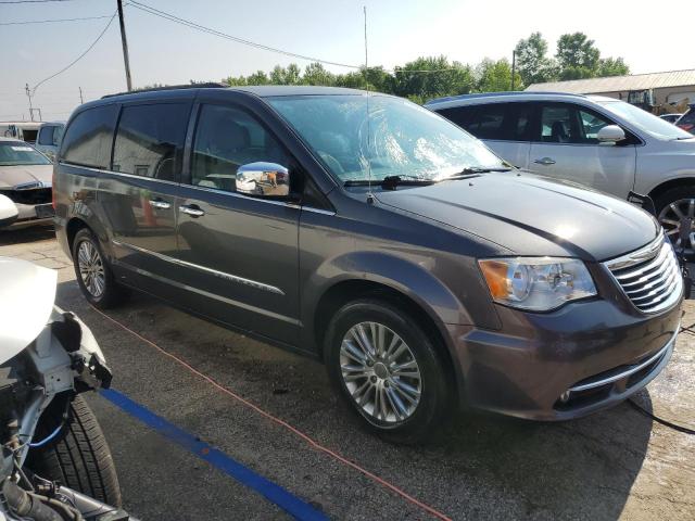 2C4RC1CG2FR521202 - 2015 CHRYSLER TOWN & COU TOURING L GRAY photo 4