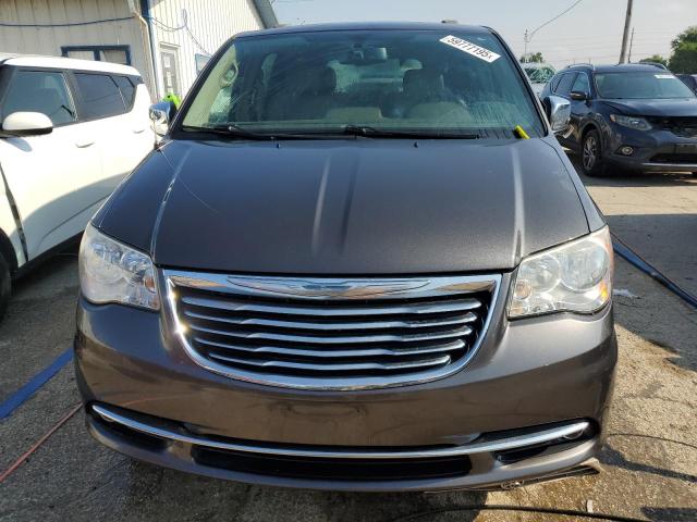 2C4RC1CG2FR521202 - 2015 CHRYSLER TOWN & COU TOURING L GRAY photo 5