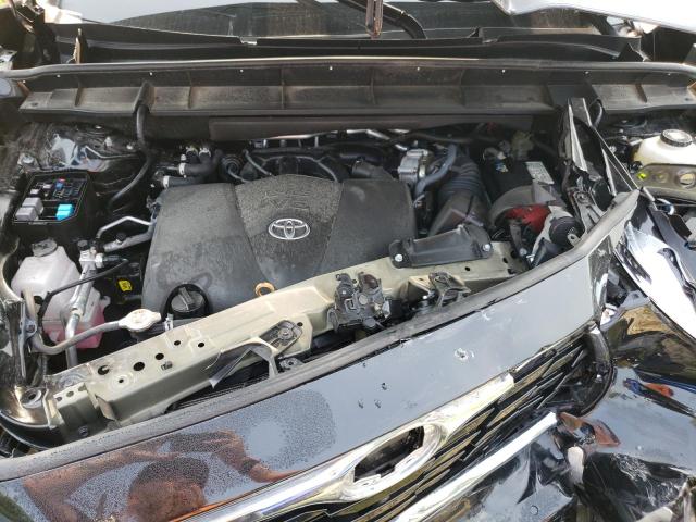 5TDFZRBH4NS226540 - 2022 TOYOTA HIGHLANDER PLATINUM BLACK photo 12