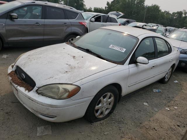 1FAFP56U77A131238 - 2007 FORD TAURUS SEL WHITE photo 1