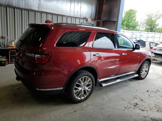 1C4RDJEG1EC468798 - 2014 DODGE DURANGO CITADEL MAROON photo 3