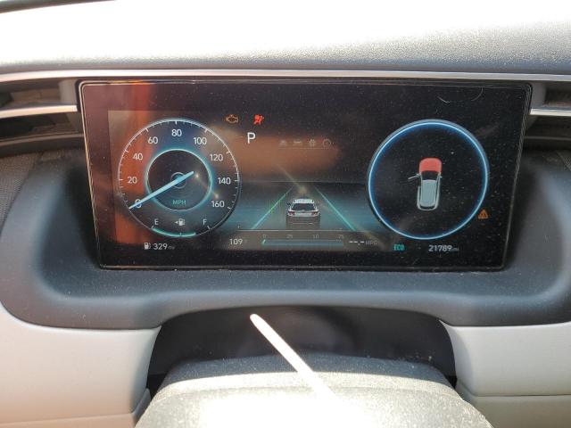 KM8JFCA1XNU035085 - 2022 HYUNDAI TUCSON SEL CONVENIENCE Սև լուսանկար 9