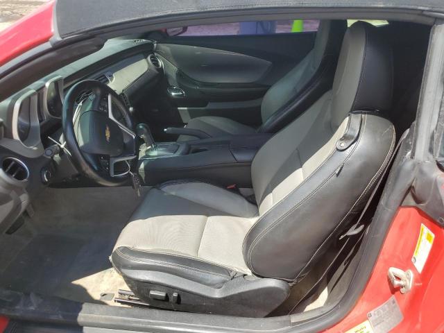 2G1FC3D35D9227938 - 2013 CHEVROLET CAMARO LT RED photo 10