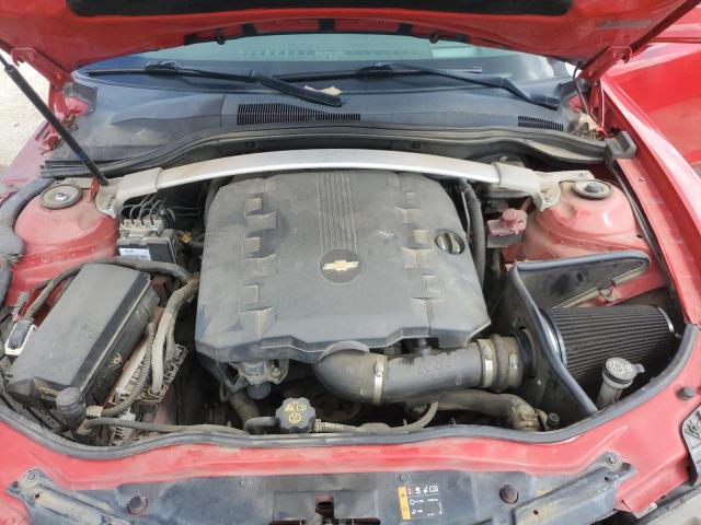 2G1FC3D35D9227938 - 2013 CHEVROLET CAMARO LT RED photo 11