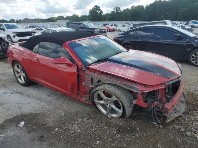 2G1FC3D35D9227938 - 2013 CHEVROLET CAMARO LT RED photo 4
